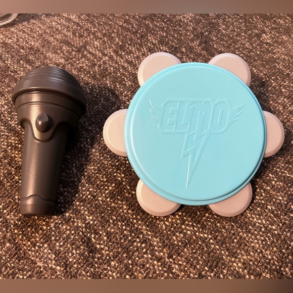 Sesame Street Lets Rock Elmo Replacement Microphone & Tambourine - Picture 1 of 3